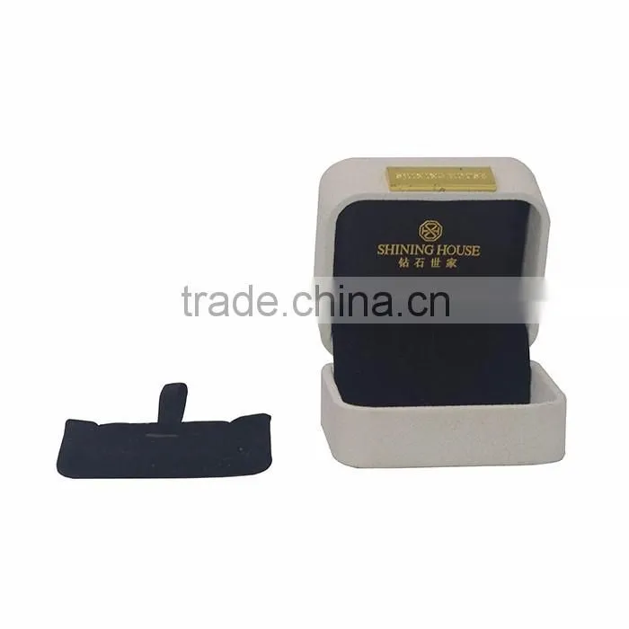 Custom design high quality velvet jewelry box manufacturer
