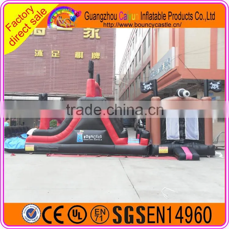 Giant Outdoor Inflatable Assualt Obstacle Course For Sales