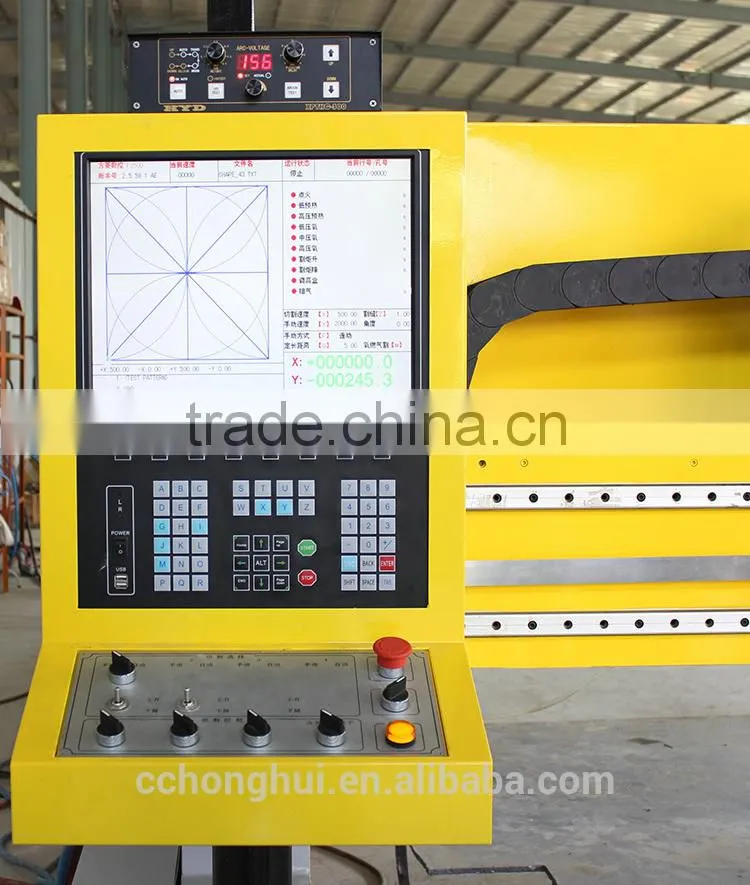 gantry cnc cutting machine gas cutter stable heavy duty cut steel aluminum