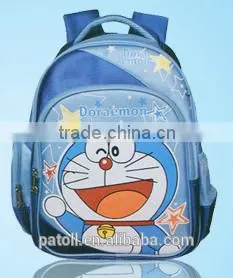 Best quality stylish cartoon doraemon school bags for boys