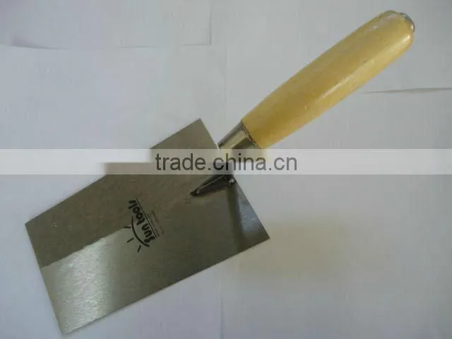 hot!Wooden handle bricklaying tools,carbon steel blade ,construction tools