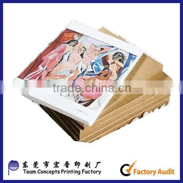 kraft paper thanks card christmas greeting card made in China