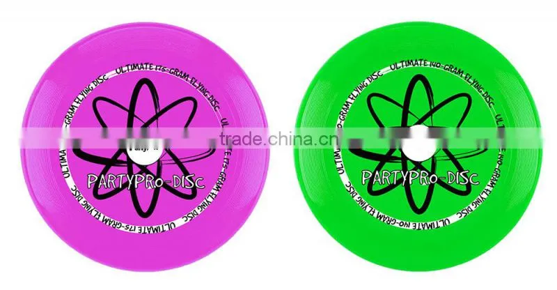 Canada market new 2015 BSCI China Manufacturer advantisement super deal 175g PE wholesale frisbee flying disc golf