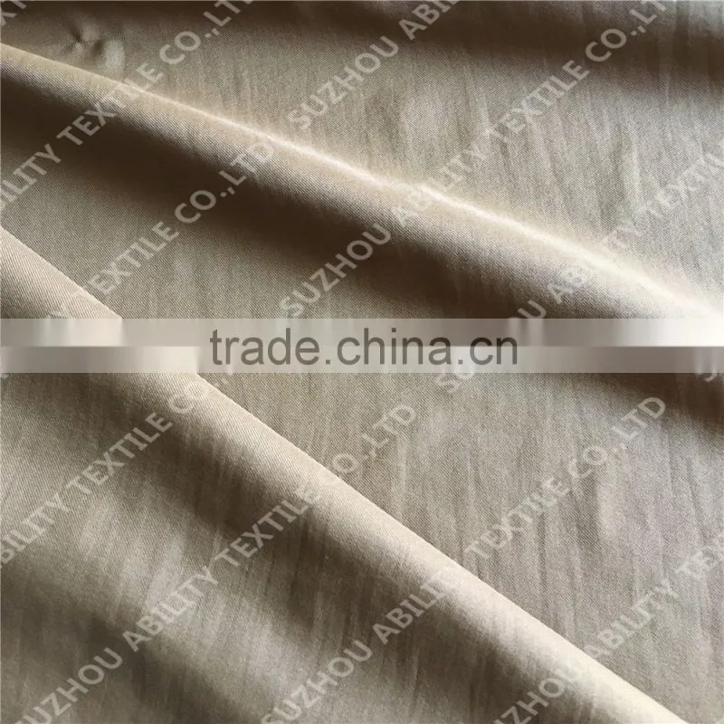 nylon spandex twill milky coated fabric