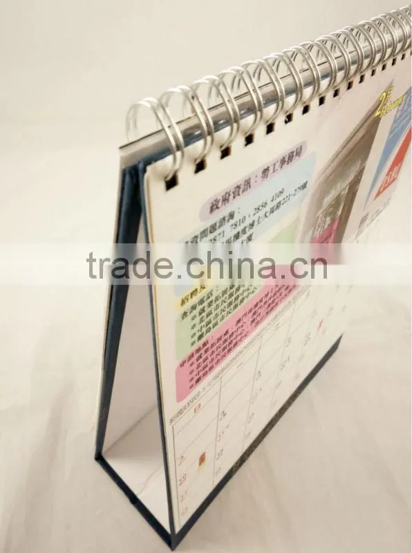 Luxury customized table calendar