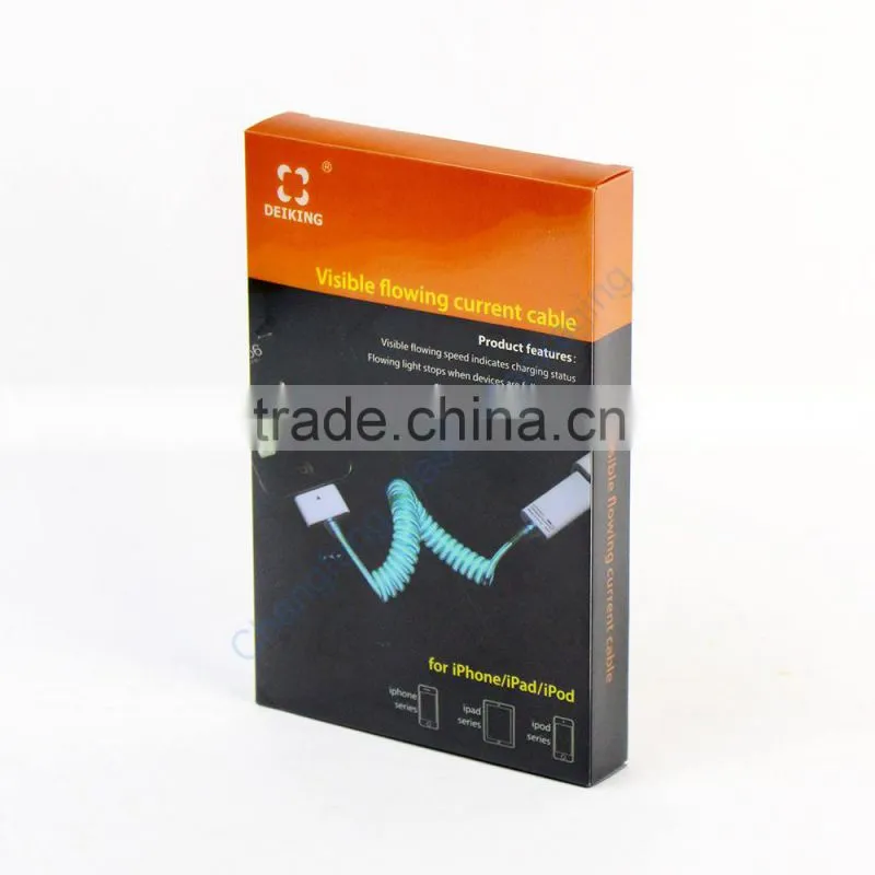 Factory direct transparent usb packaging plastic box