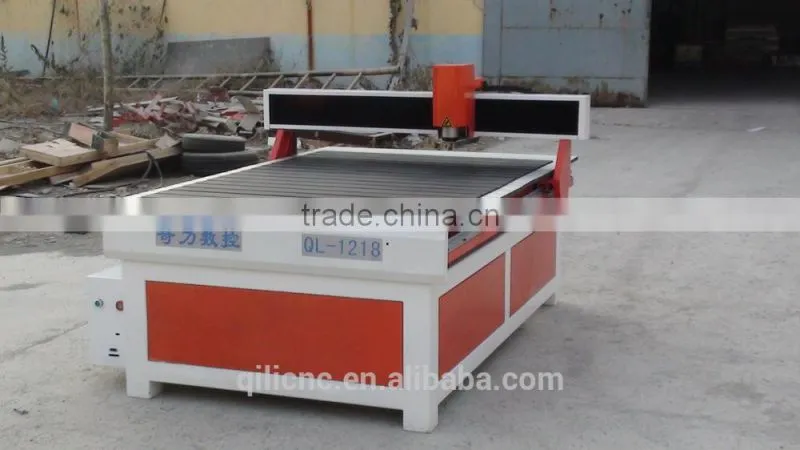jinan hot sale 1.5kw water cooling spindle best price ball screw 3d woodworking cnc engraving machine