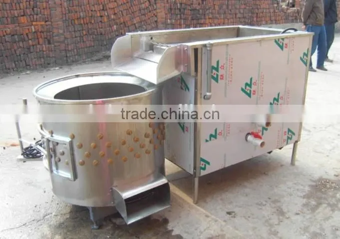 High efficiency automatic poultry scalder and plucker for sale