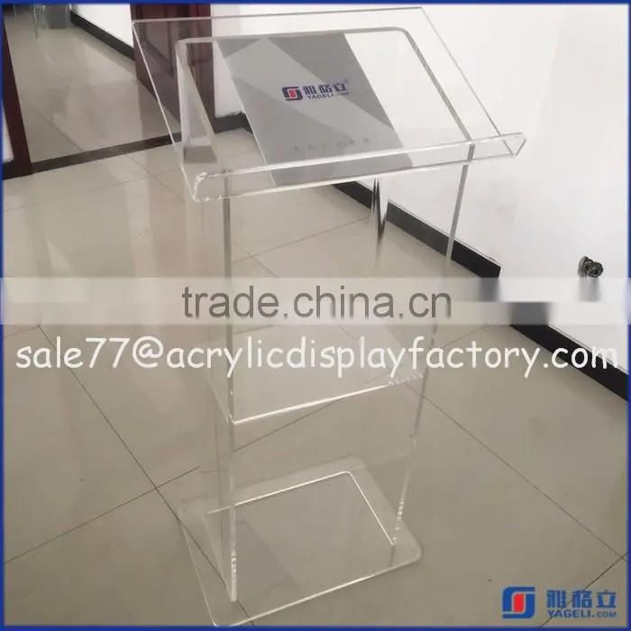 cheap acrylic lectern stands,perspex lectern,plexiglass lectern