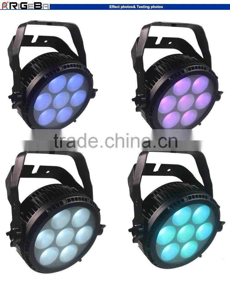 On Sale!7leds 25W led high power RGBWY 5in1 outdoor mini par light/welcome to inquiry