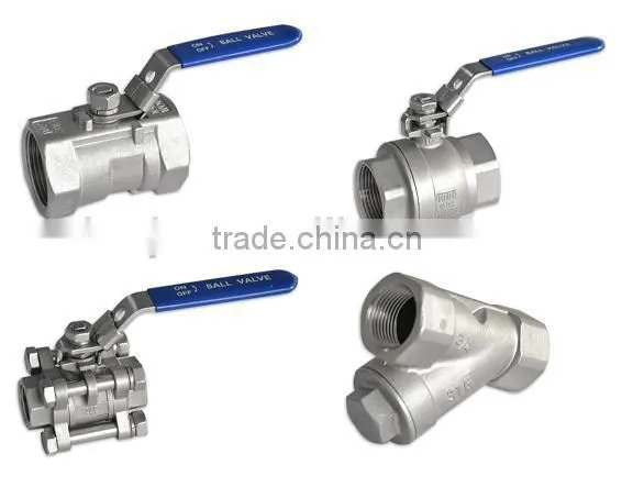stainless steel 2pc ball valve