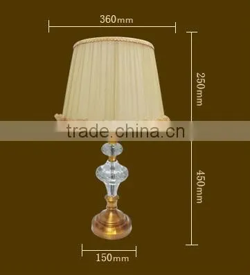 Hot Sell Home Decoration Crystal Table Lamp