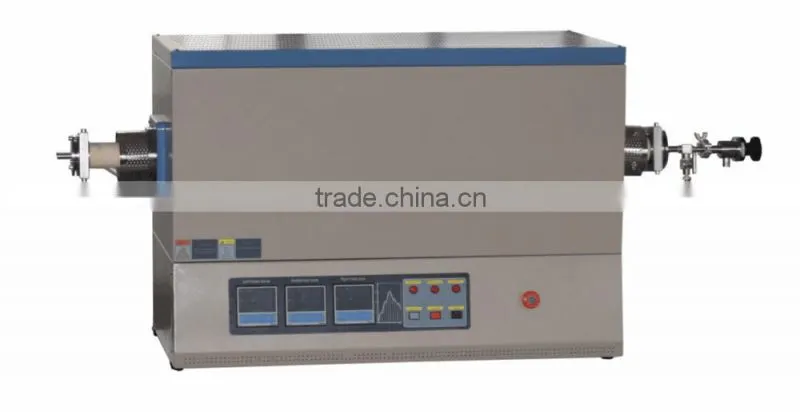 Laboratory annealing vacuum tube furnace 1200C horizontal vacuum tube furnace