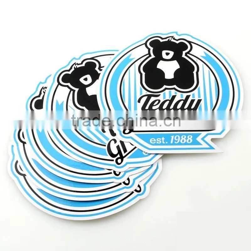 Waterproof UV Protected car door magnets sticker Customized oem car decals static cling window sticker ---DH20445