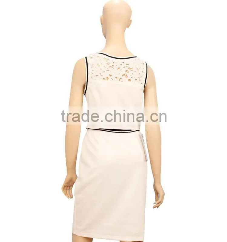 2016 new fashion elegant sleeveless ladies formal suits