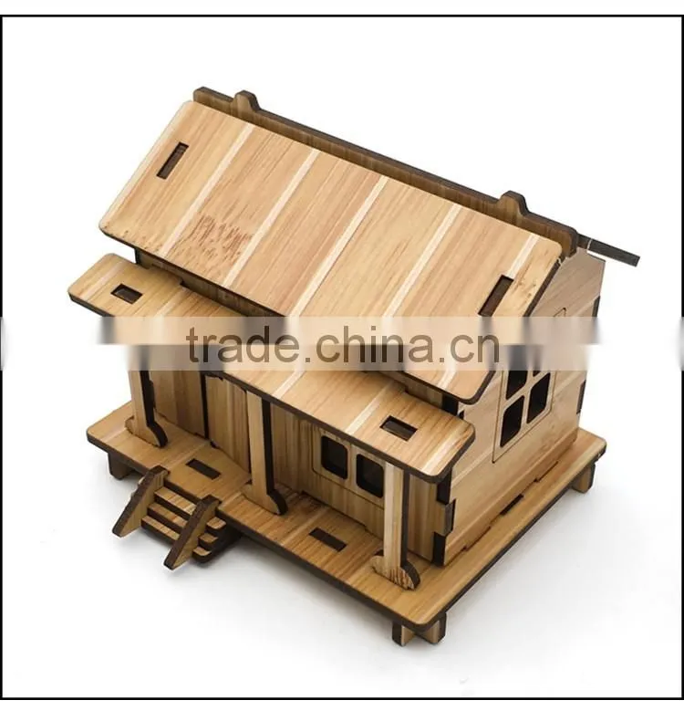 Laser Cut Small wooden craft