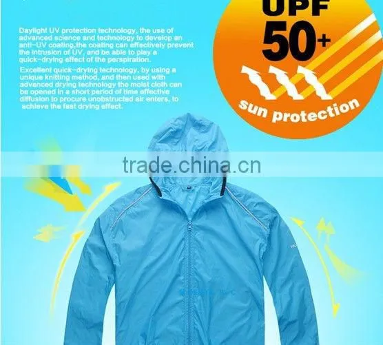 2013 new design anti UPF promotional windbreaker jacket