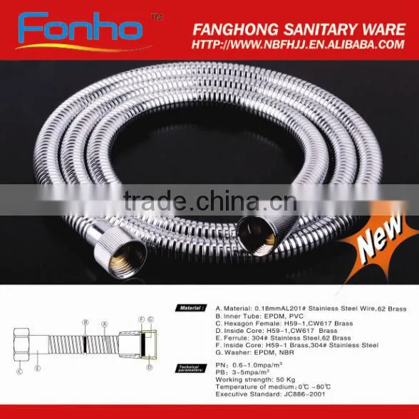 ss sanitary faucet Ningbo shower hose