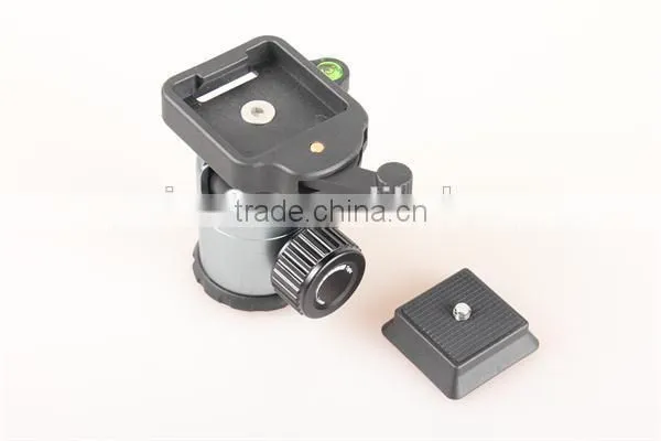 Sunrise Mini Portable Aluminum Tripod Ballhead Ball head for Tripod Monopod Camera