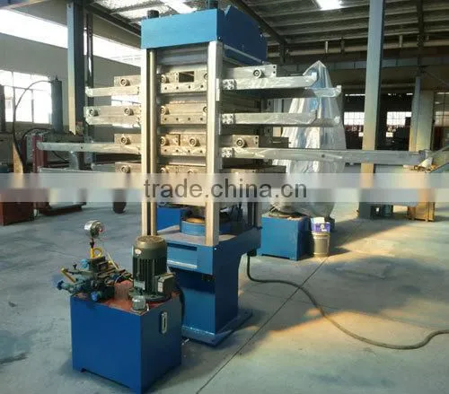Gold Supplier Rubber Tile Hydraulic Vulcanizing Press
