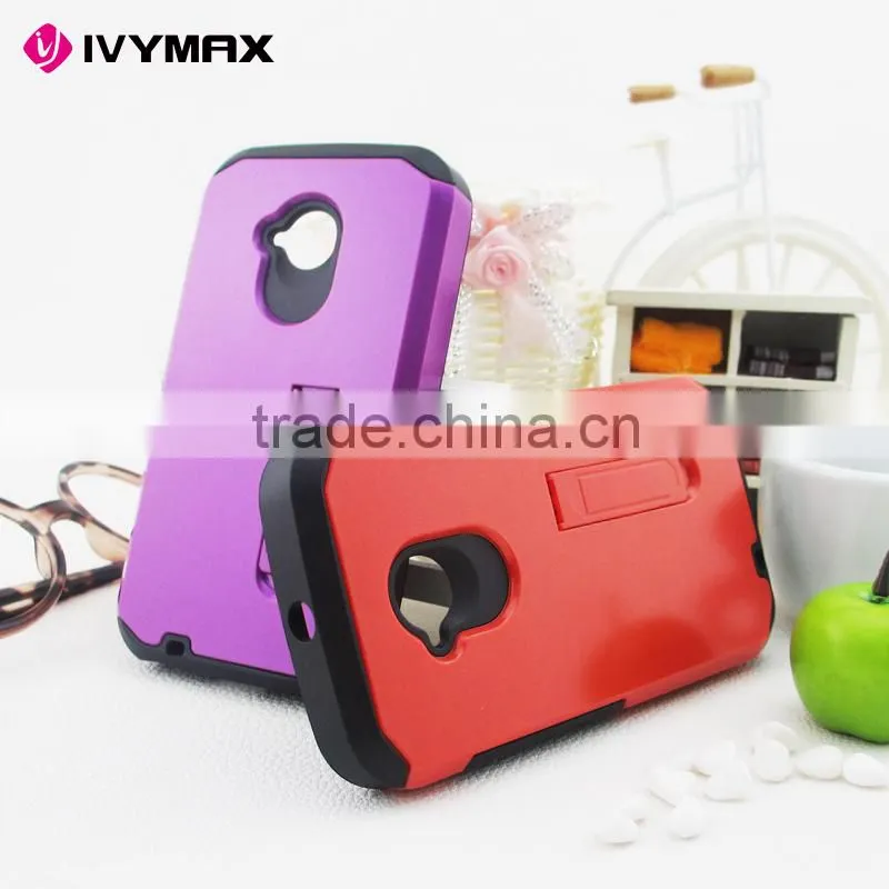 White color mobile case for motorola e2 cell phone accessories