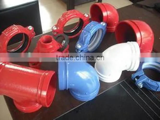 Casting iron pipe fitting,