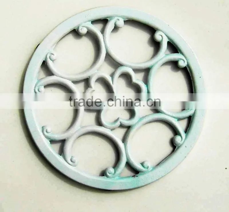 cast iron decorative coaster