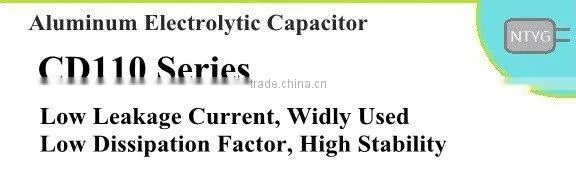 Low ESR aluminum electrolytic capacitor e-cap 100V
