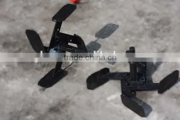 China agricultural tools and uses rice mud mix blade paddy mini cultivator tiller parts