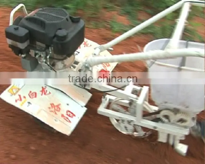 peanut and wheat planter mannual seed planter with 2 wd walking tractor