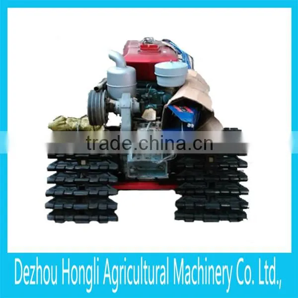 2015 hot sale cultivator with crawler, cultivator with track and crawker walking tractor