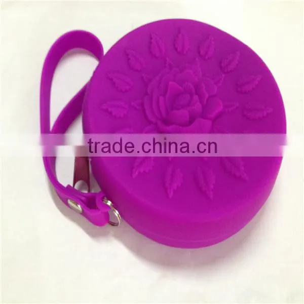 hot selling FDA food grade Silicone Coin Wallet,silicone bag for kids