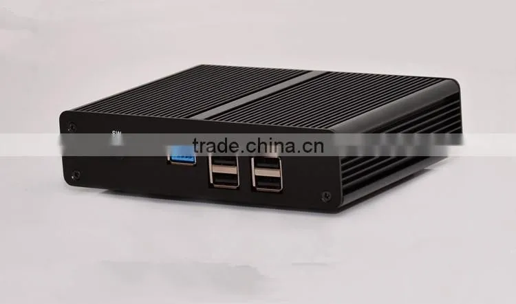 mini pc/mini chassis dual N2810/fanless HTPC/tv box/industrial personal computer with 8GB DDR3 1600MHz