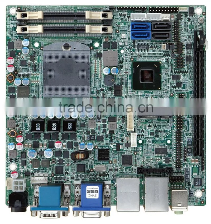 slim Mini-ITX SBC industrial mainboard/motherboard for desktop, integrated and stock