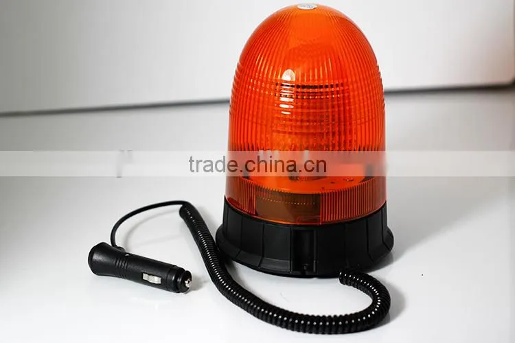 30w Automotic Yellow Led Flash Light Amber Led Emergency Warning Lights