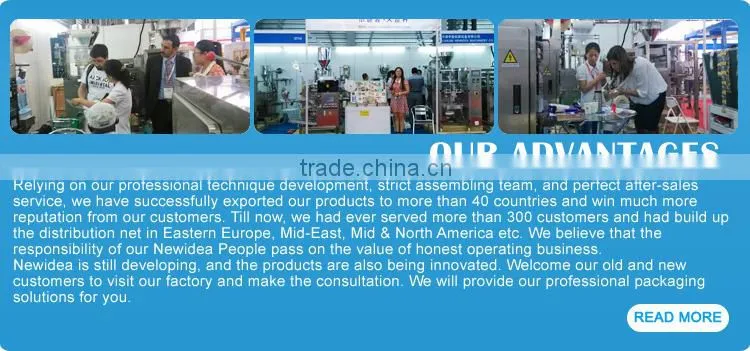 ND-K420/520/720/820 Vertical Plastic Film Packing Machine