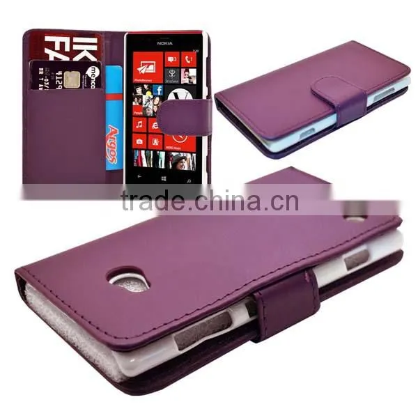 pu leather case cover stand for Nokia lumia 720