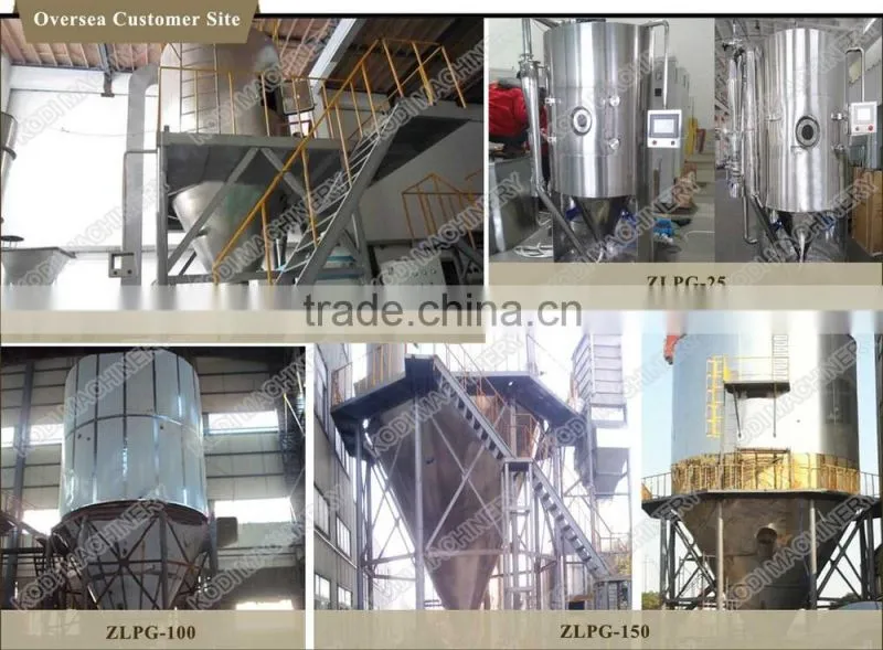 ZLPG Chinese Medicine Herbal Extract Spray Dryer