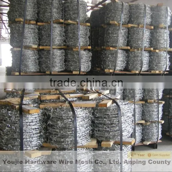Galvanized Barbed Wire Mesh (peofessional factory ISO9001)