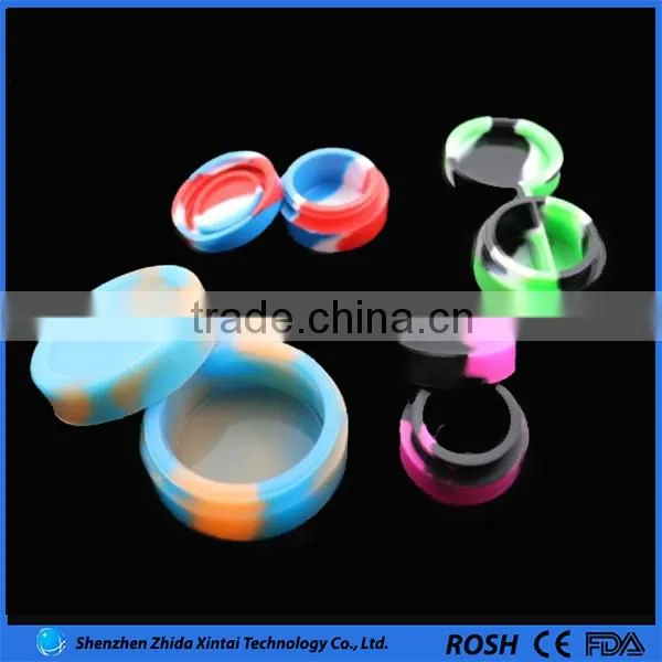Most Popular E-Cigarette Accessories Reusable Silicone Jars Dab Wax Container