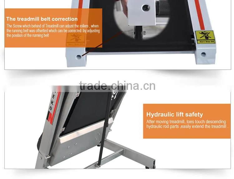 home treadmill with massage folding treadmill