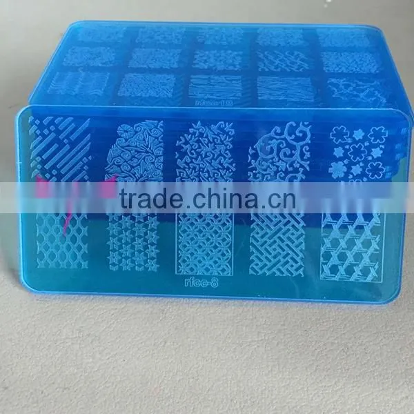 2015 new nail image plate with many amazing design