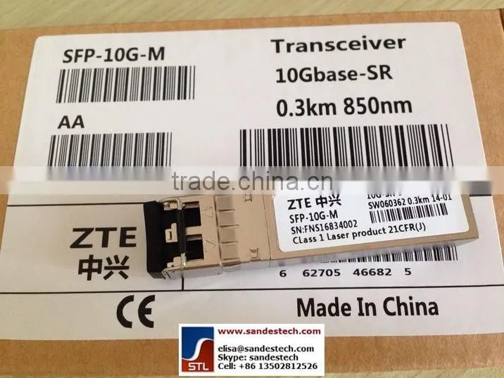 ZTE SFP+-10G-M SFP-10G-M 10GBASE-SR SFP+ 850nm 0.3km optical transceiver