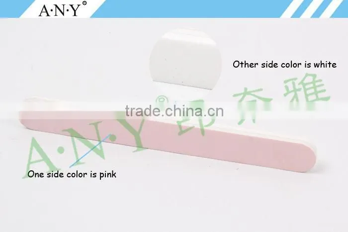 Nail Manicure Shining and Polishing Sponge Pink ProFessional Nail File fo Shining