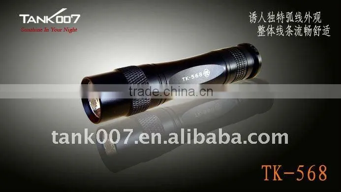 mini led torch keychain 180lumens LED R5 Five Mode TANK007 TK568