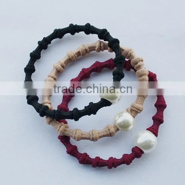 pearl knot design decorative girls hair bands for girls