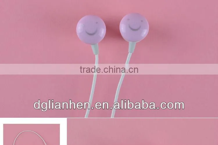 ULDUM two way radio earbud with mic smile in-ear earphone