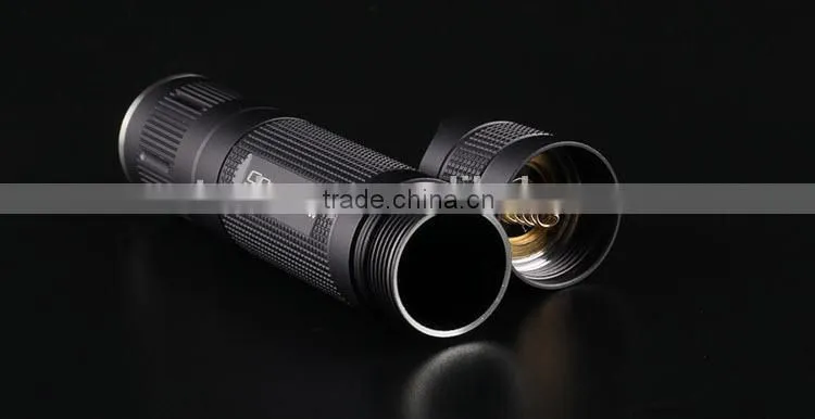 Hot selling XM-L2 U2 1A mini pocket torch integration compact design flashlight