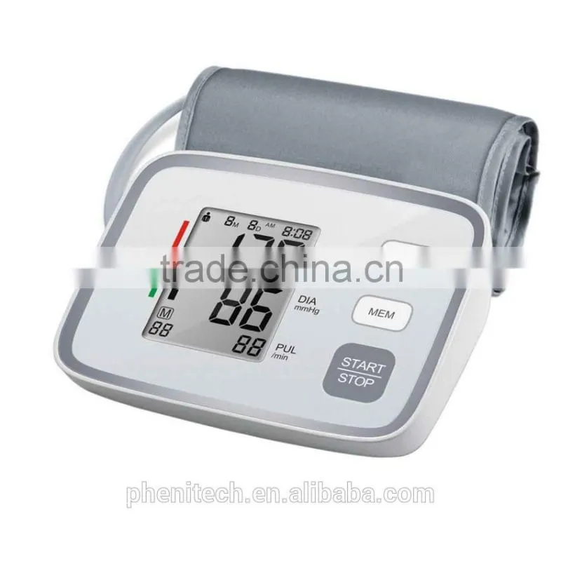 Bluetooth Automatic Electronic Blood Pressure Monitor Digital BP Monitor for Household