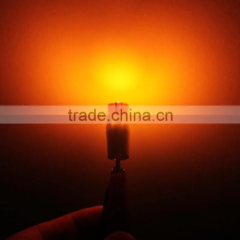 Amber T10 Canbus W5W LED Epistar 3SMD canbus Error Free yellow Car Auto LED Light Bulb Lamp Dashboard License Plate Panel Lights
